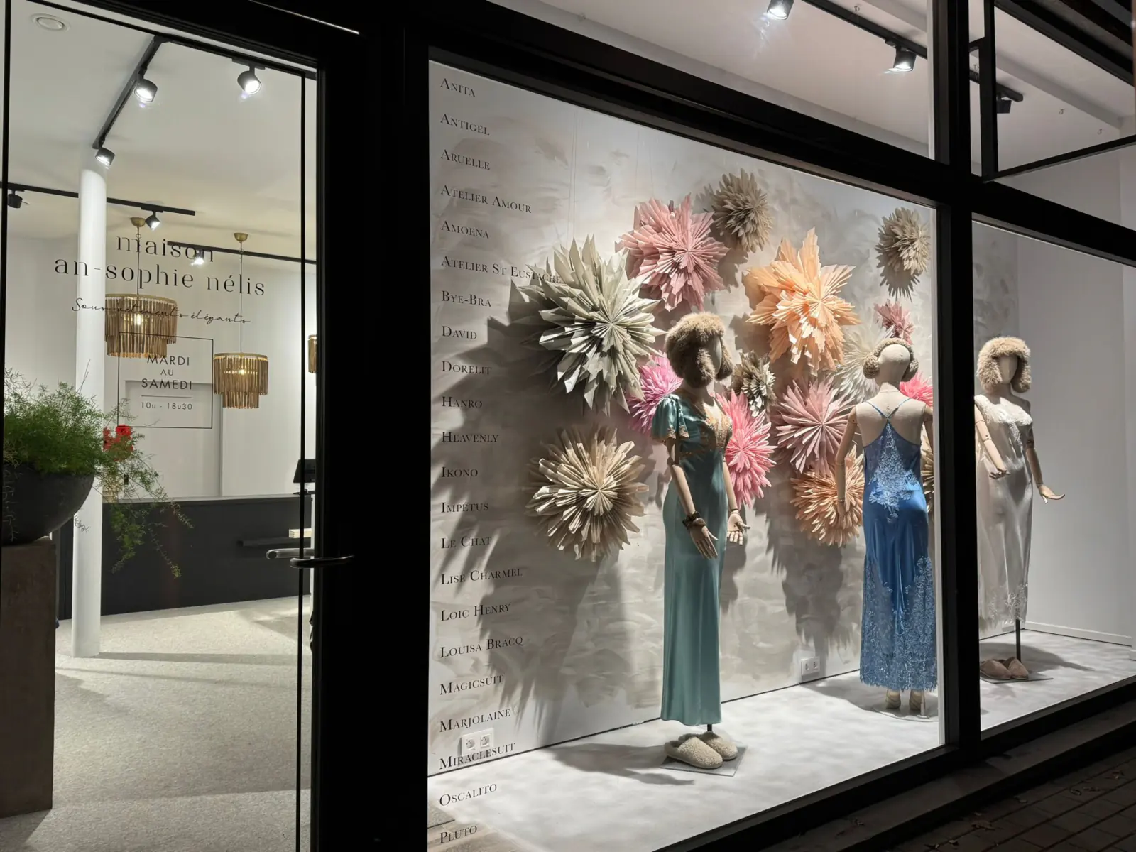 Vitrine Maison An-Sophie Nélis à Perwez